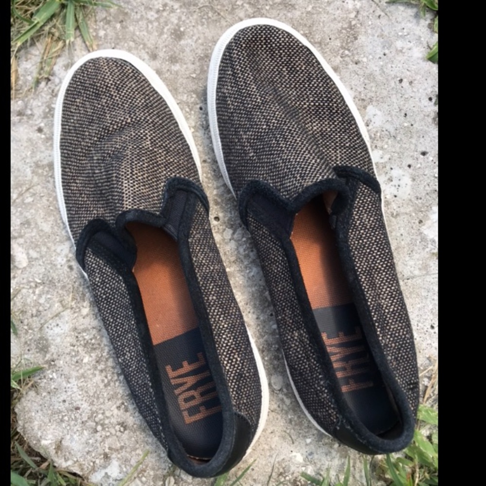Frye slip on shoes